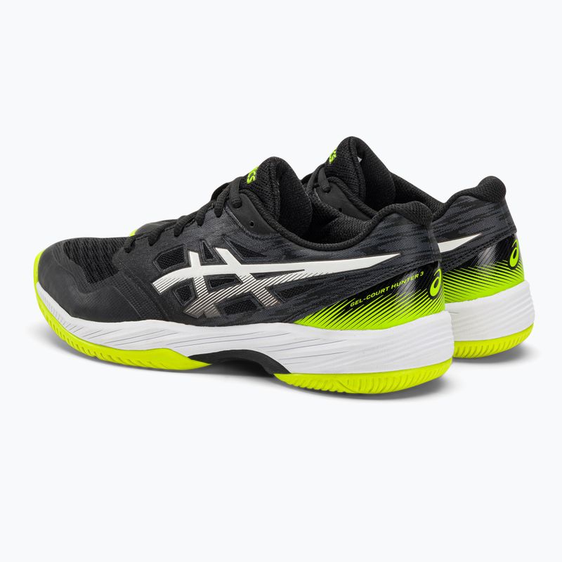 Buty do squasha męskie ASICS Gel-Court Hunter 3 black/white 3