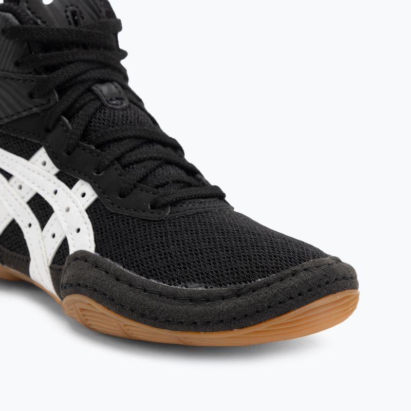 Buty zapaśnicze dziecięce ASICS Matflex 7 GS black/white 7