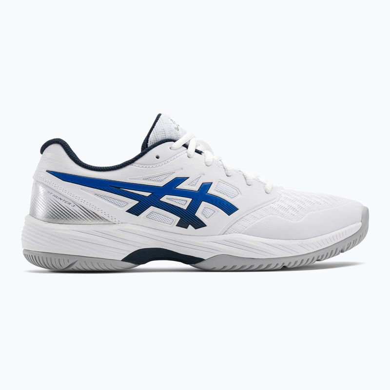 Buty do squasha męskie ASICS Gel-Court Hunter 3 white/illusion blue 2