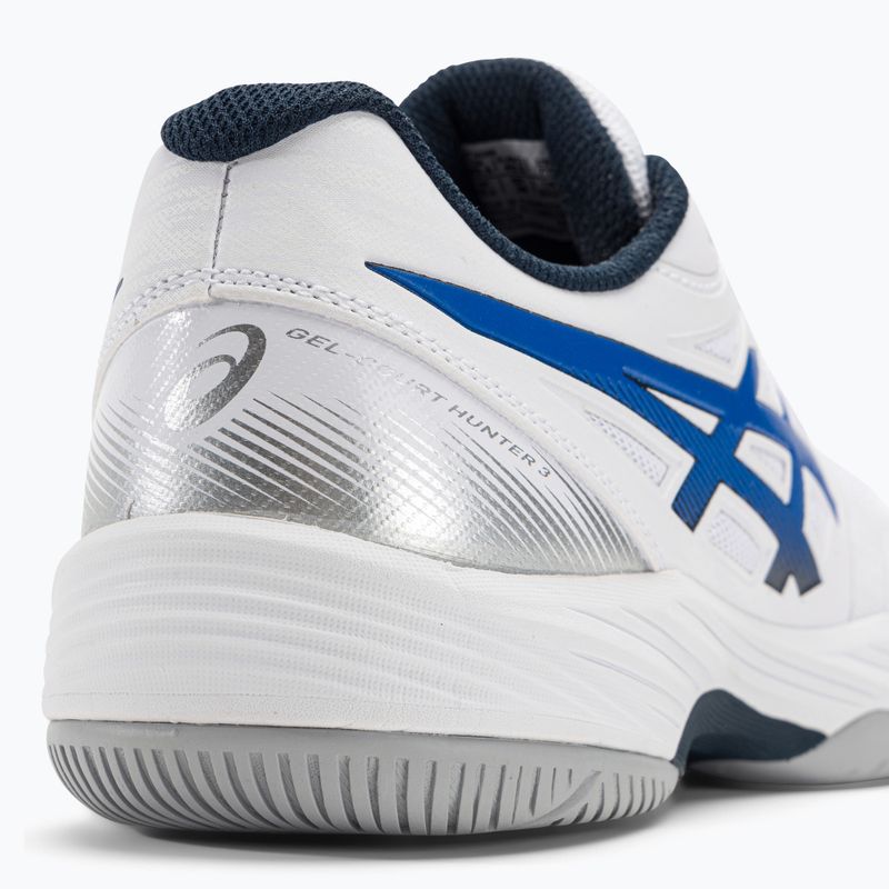 Buty do squasha męskie ASICS Gel-Court Hunter 3 white/illusion blue 9