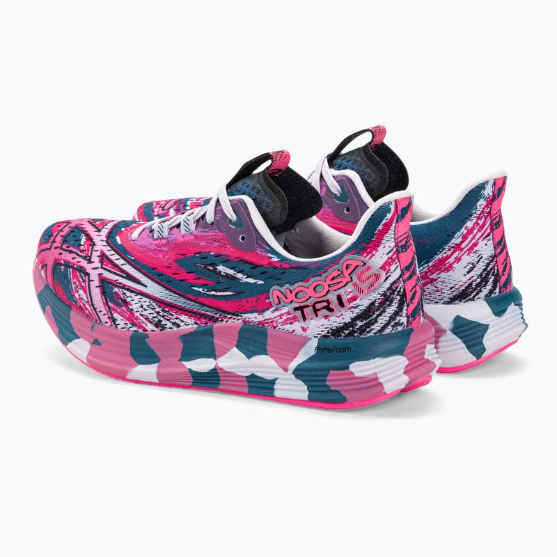 Buty do biegania damskie ASICS Noosa Tri 15 restful teal/hot pink 3