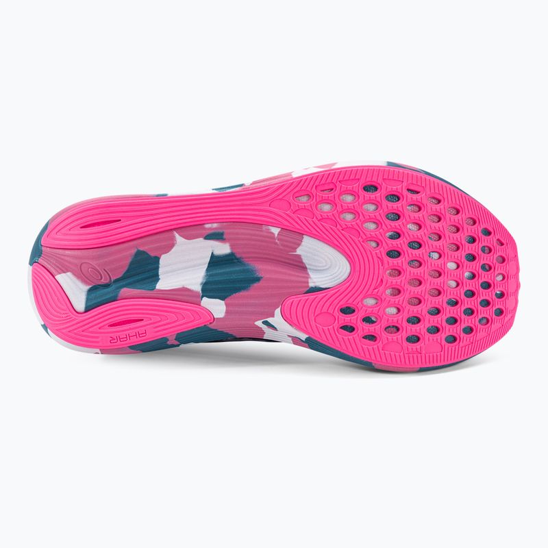 Buty do biegania damskie ASICS Noosa Tri 15 restful teal/hot pink 5