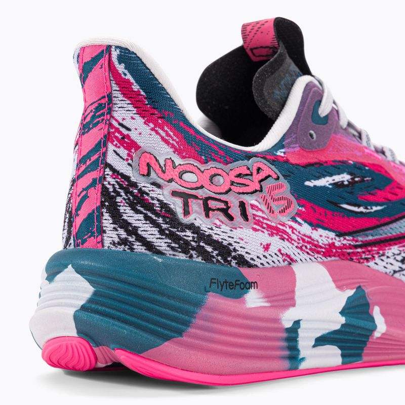 Buty do biegania damskie ASICS Noosa Tri 15 restful teal/hot pink 9