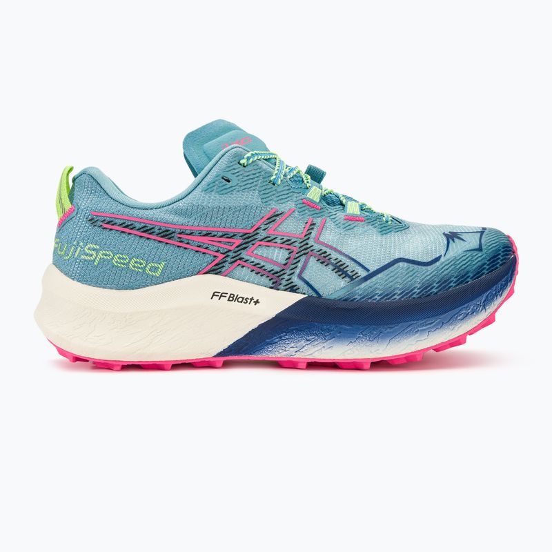 Buty do biegania damskie ASICS Fujispeed 2 gris blue/black 2