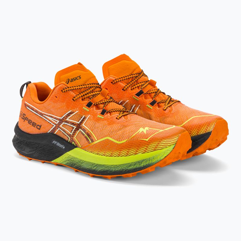 Buty do biegania męskie ASICS Fujispeed 2 bright orange/antique red 4