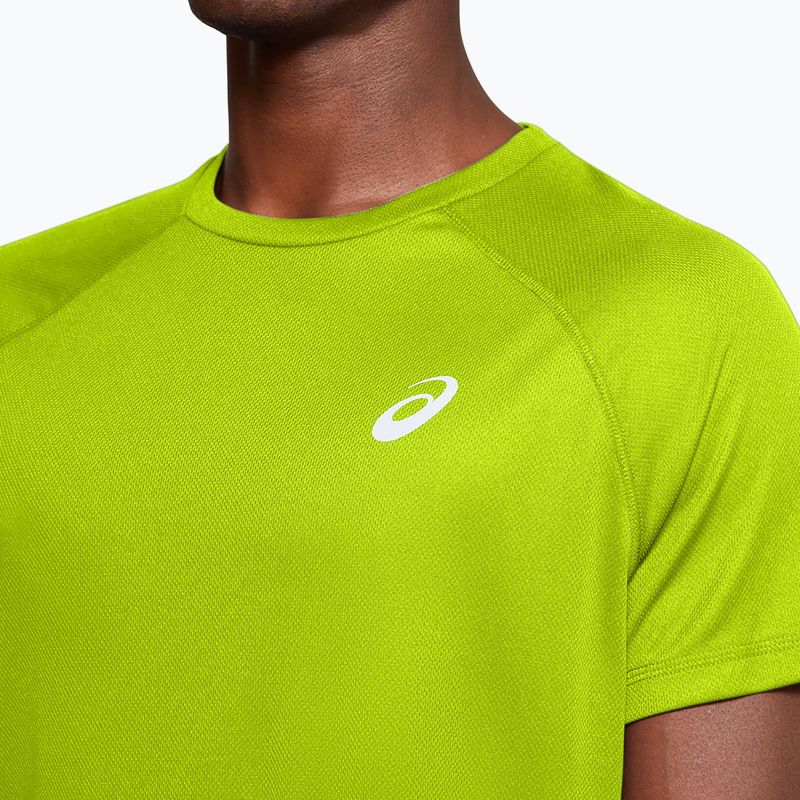 Koszulka do biegania męska ASICS Sport Run Top lime zest 3