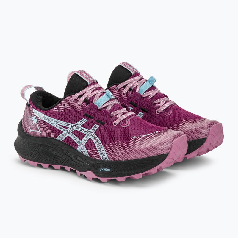 Buty do biegania damskie ASICS Gel-Trabuco 12 blackberry/light blue 5