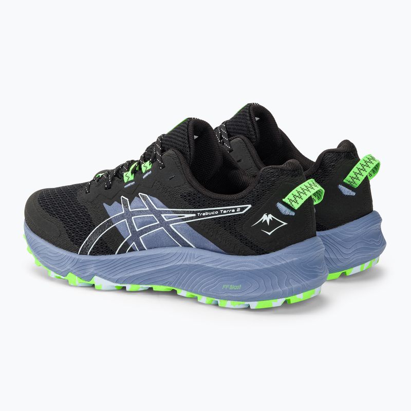 Buty do biegania męskie ASICS Trabuco Terra 2 black/light blue 4