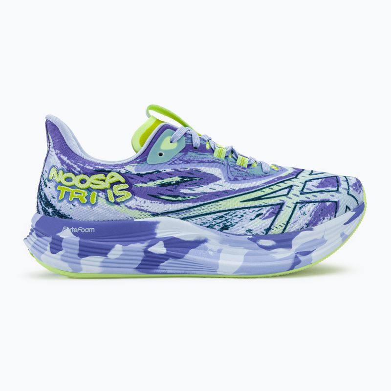 Buty do biegania damskie ASICS Noosa Tri 15 sapphire/illuminate yellow 2