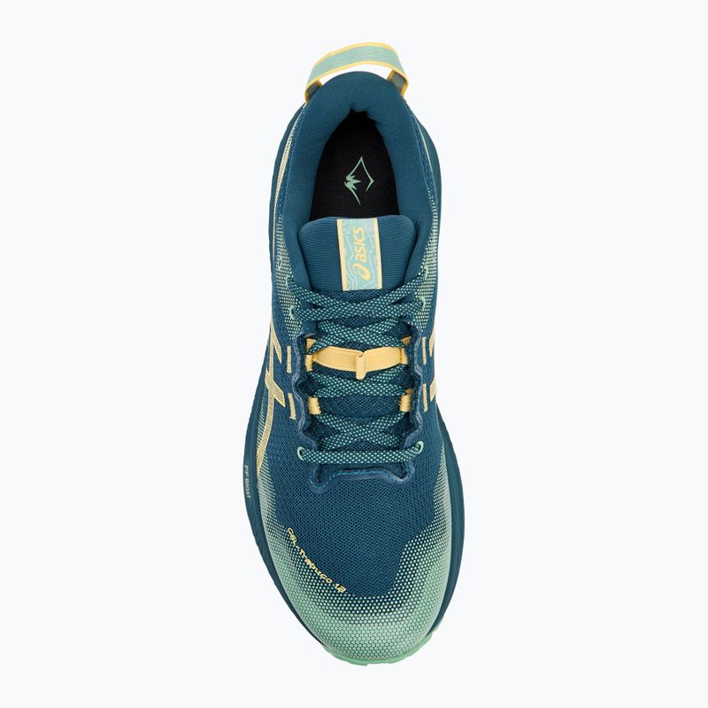 Buty do biegania męskie ASICS Gel-Trabuco 12 magnetic blue/faded yellow 5