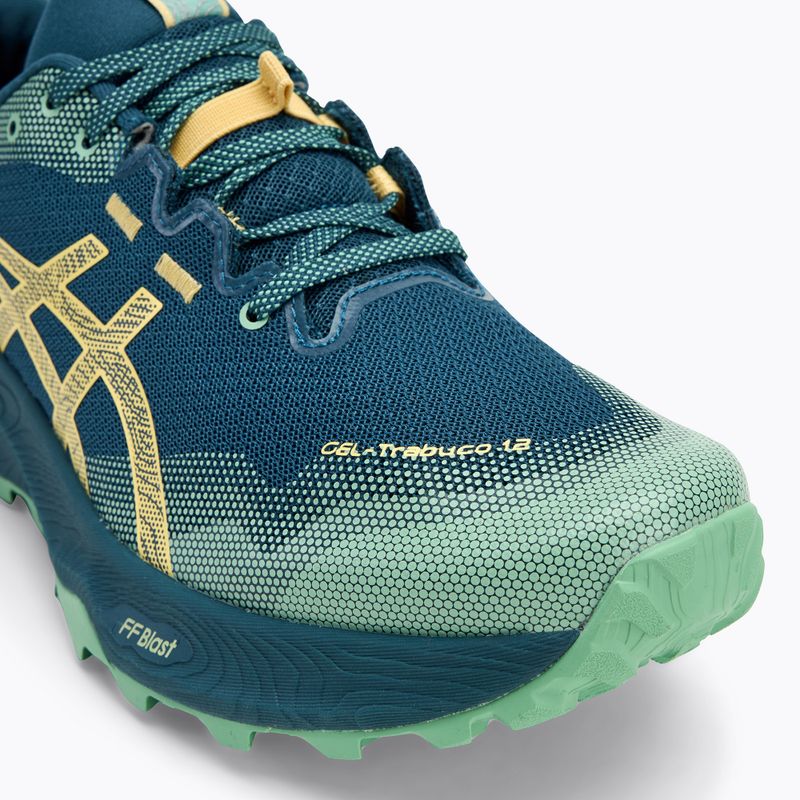 Buty do biegania męskie ASICS Gel-Trabuco 12 magnetic blue/faded yellow 7