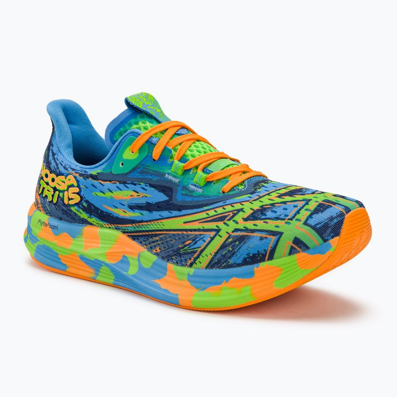 Buty do biegania męskie ASICS Noosa Tri 15 waterscape/electric lime