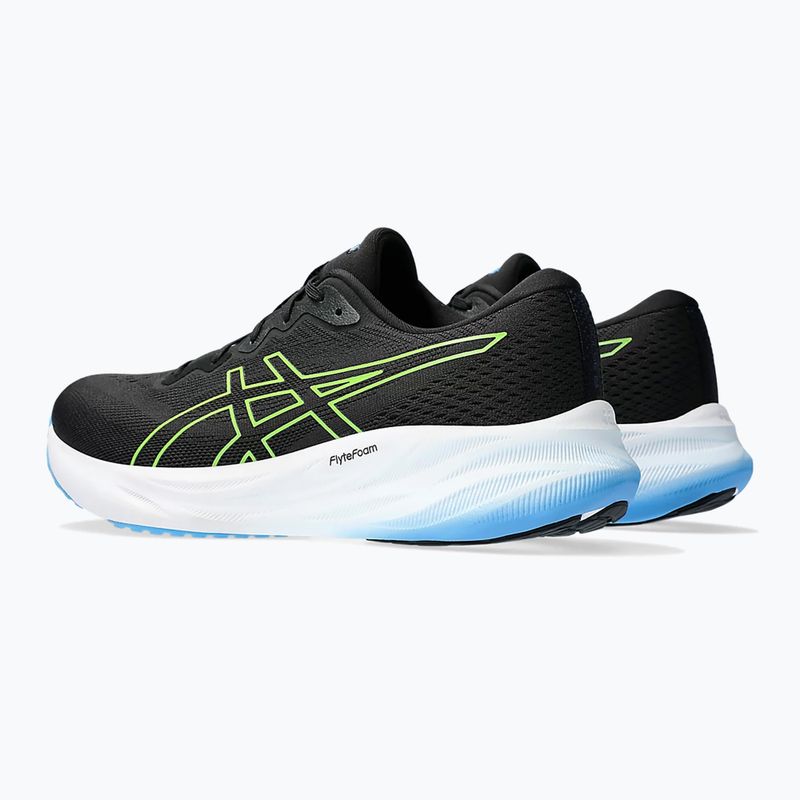 Buty do biegania męskie ASICS Gel-Pulse 15 black/electric lime 4