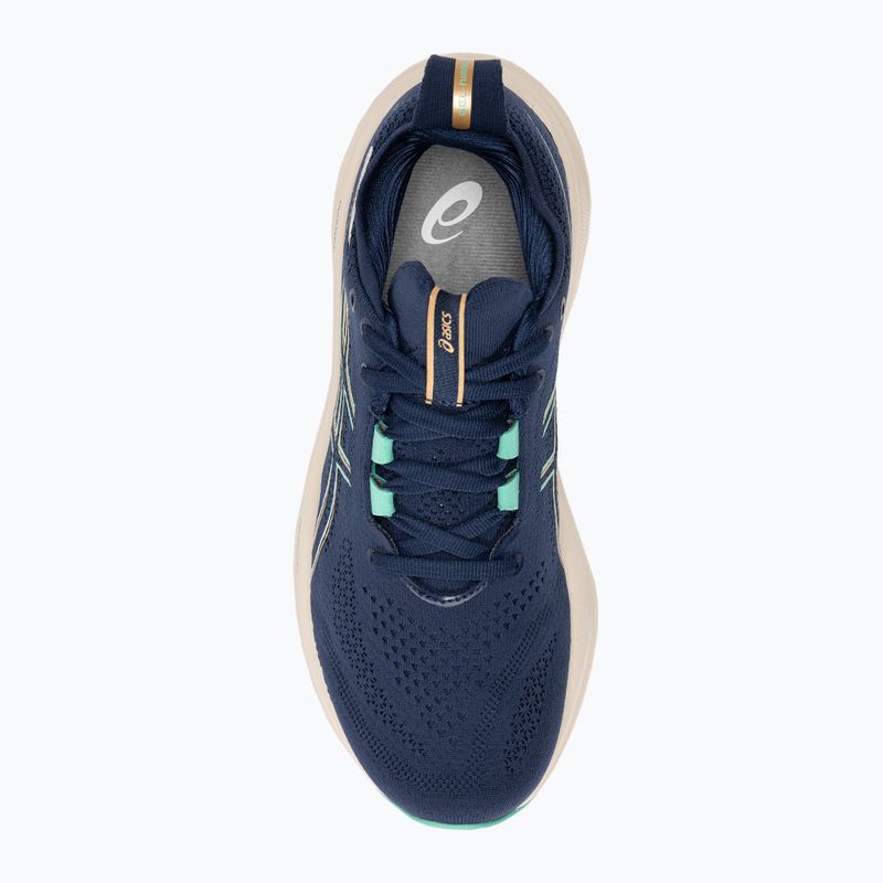 Buty do biegania damskie ASICS Gel-Nimbus 26 blue expanse/aurora green 5