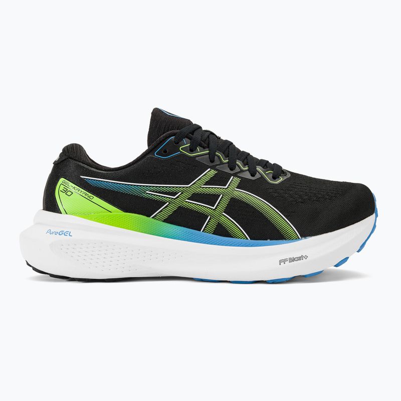 Buty do biegania męskie ASICS Gel-Kayano 30 black/electric lime 3