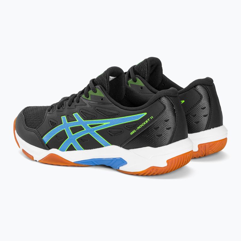 Buty męskie ASICS Gel-Rocket 11 black/waterscape 3