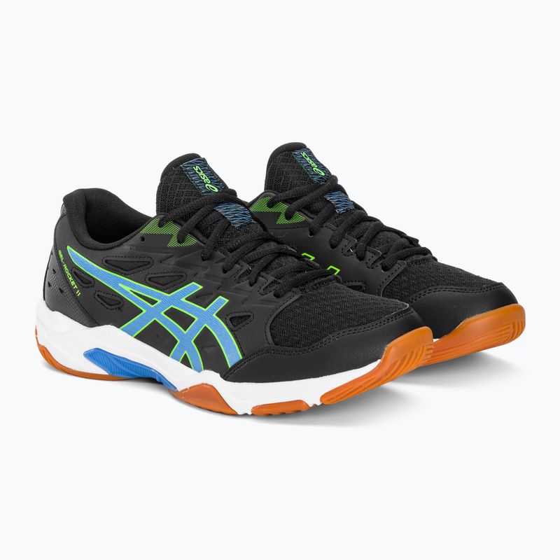 Buty męskie ASICS Gel-Rocket 11 black/waterscape 4