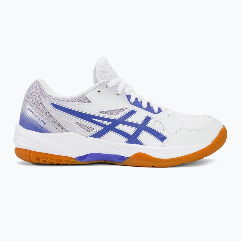 Buty do siatkówki damskie ASICS Gel-Task 3 white/sapphire 2