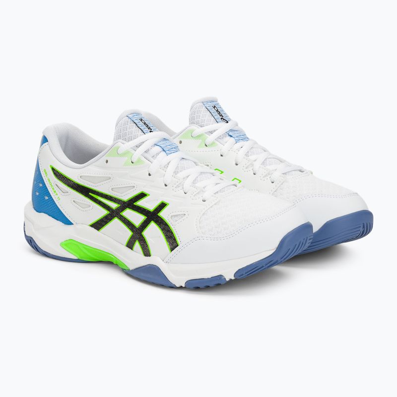 Buty męskie ASICS Gel-Rocket 11 white/lime burst 4