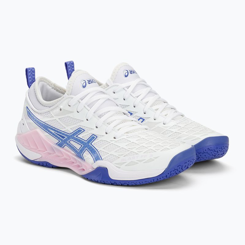 Buty do piłki ręcznej damskie ASICS Blast FF 3 white/sapphire 4