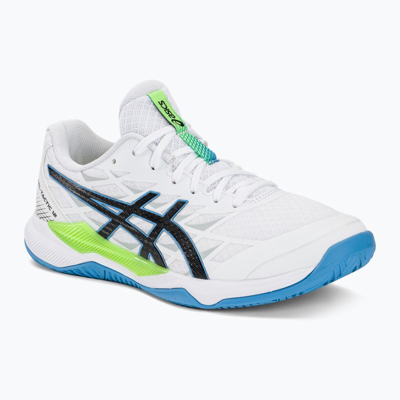 Buty męskie ASICS Gel-Tactic 12 white/lime burst