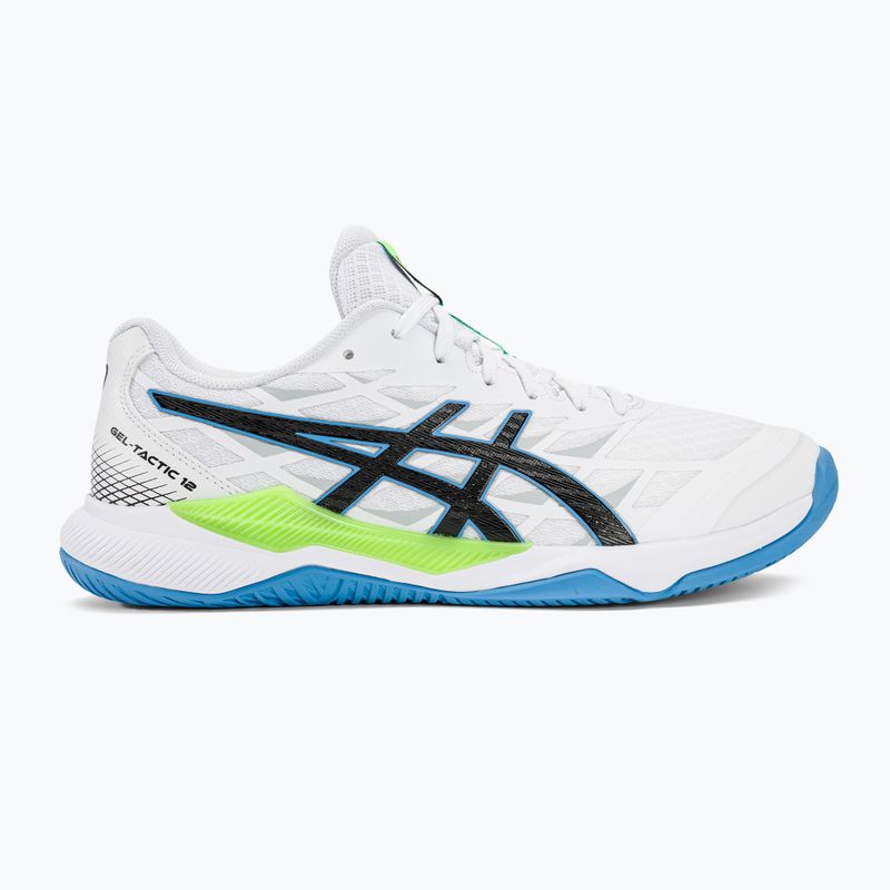 Buty męskie ASICS Gel-Tactic 12 white/lime burst 2