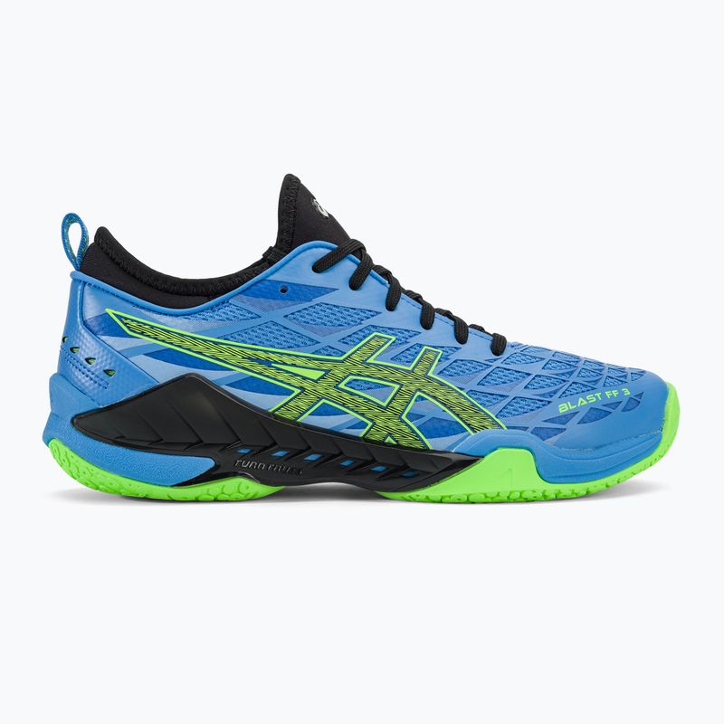 Buty do piłki ręcznej męskie ASICS Blast FF 3 waterscape/lime burst 2