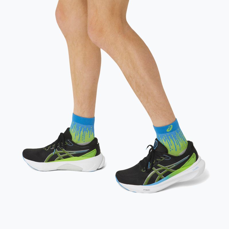 Skarpety ASICS Performance Run Quarter electric lime/waterscape 4