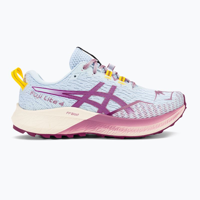 Buty do biegania damskie ASICS FUJILITE 4 light blue/blackberry 2