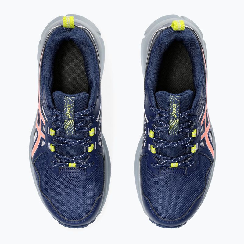 Buty do biegania damskie ASICS Trail Scout 3 blue expanse/sun coral 12