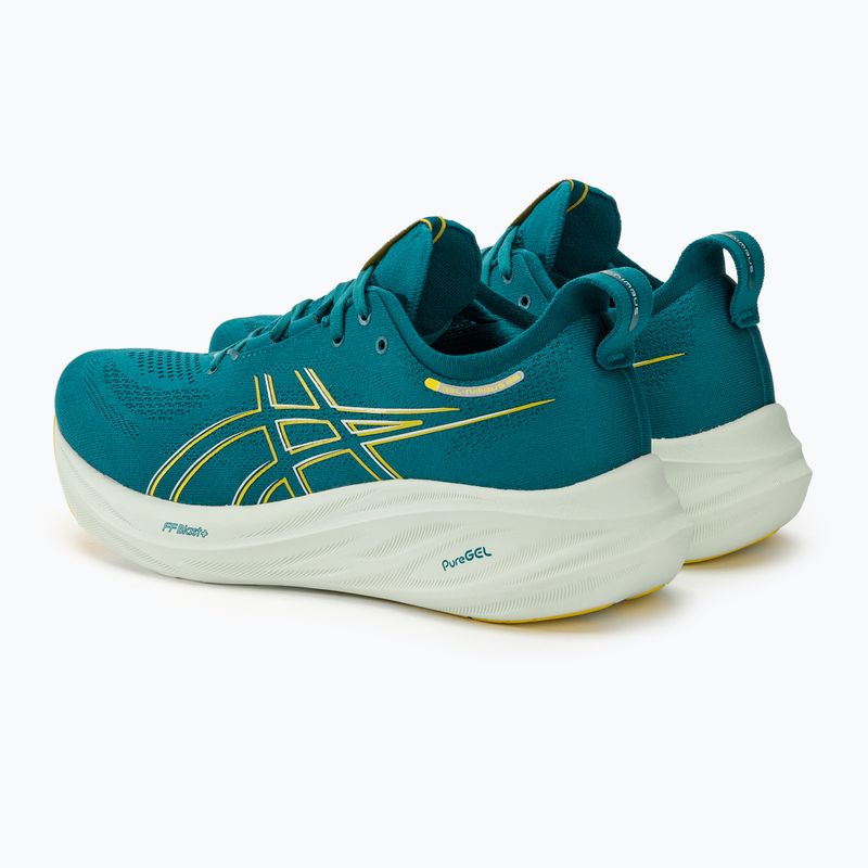 Buty do biegania męskie ASICS Gel-Nimbus 26 evening teal/light mustard 4