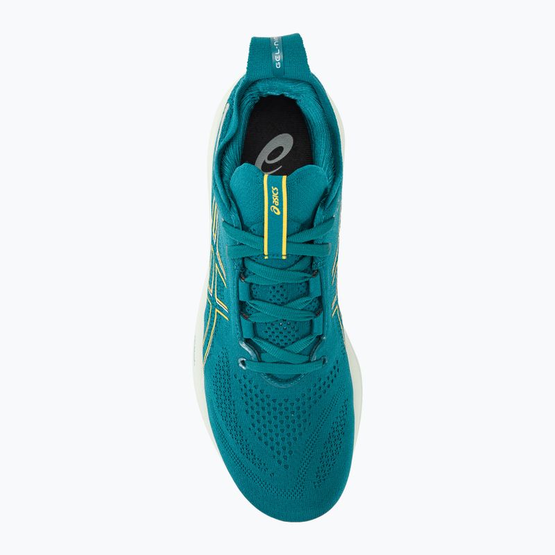 Buty do biegania męskie ASICS Gel-Nimbus 26 evening teal/light mustard 7