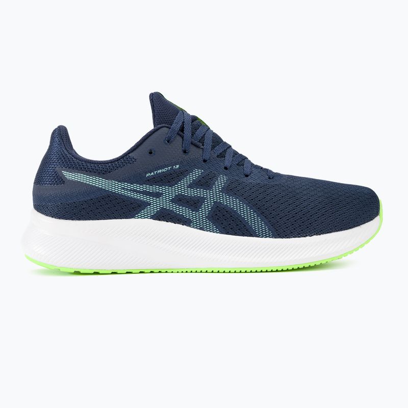 Buty do biegania męskie ASICS Patriot 13 blue expanse/illuminate mint 3