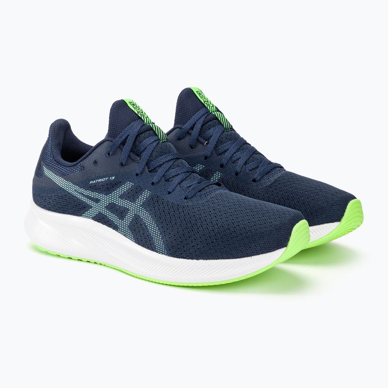 Buty do biegania męskie ASICS Patriot 13 blue expanse/illuminate mint 5