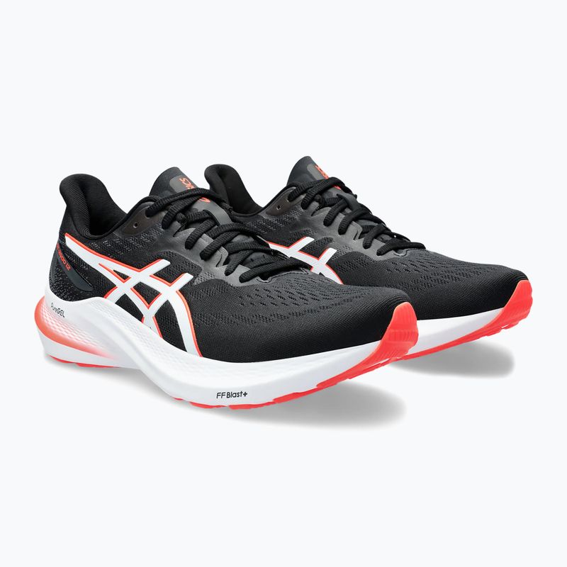 Buty do biegania męskie ASICS GT-2000 12 black/sunrise red 10