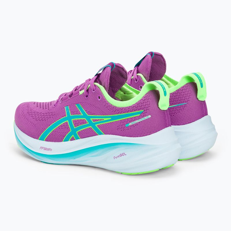 Buty do biegania damskie ASICS Gel-Nimbus 26 Lite-Show illuminate green 3