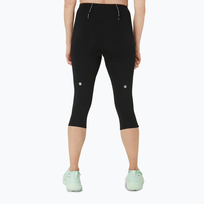 Legginsy do biegania damskie ASICS High Waist Capri performance black 3