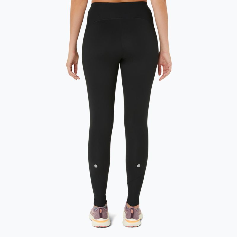 Legginsy do biegania damskie ASICS Road Winter High Waist performance black 3