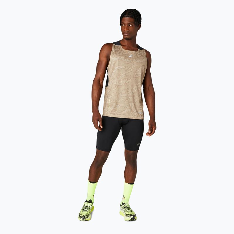 Koszulka do biegania męska ASICS Fujitrail Singlet pepper 2