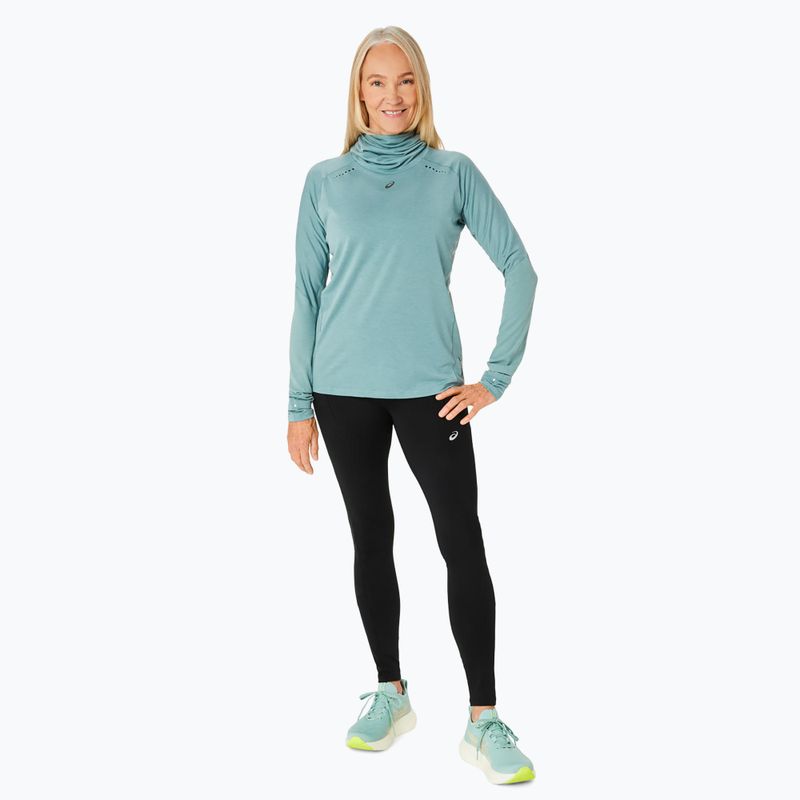 Bluza do biegania damska ASICS Metarun Winter LS Hoodie celadon 2