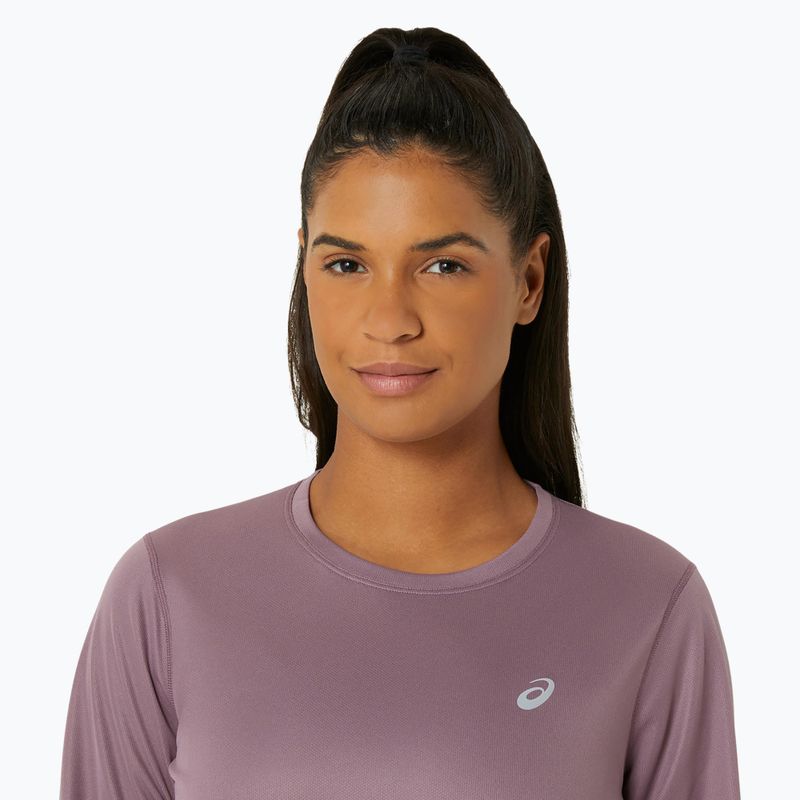 Longsleeve do biegania damski ASICS Core Top dusty mauve 4