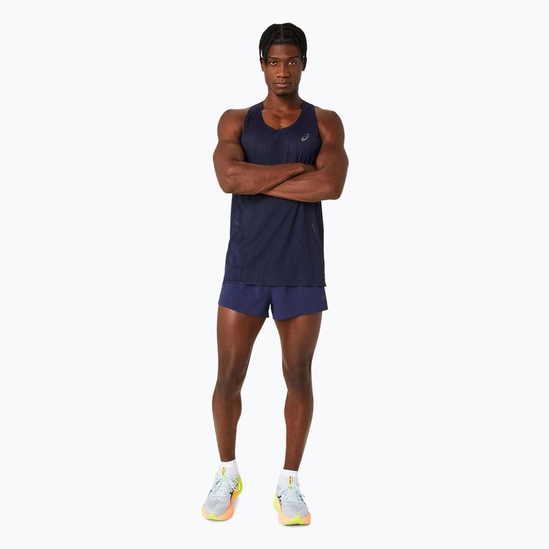 Tank top do biegania męski ASICS Metarun Singlet midnight 2