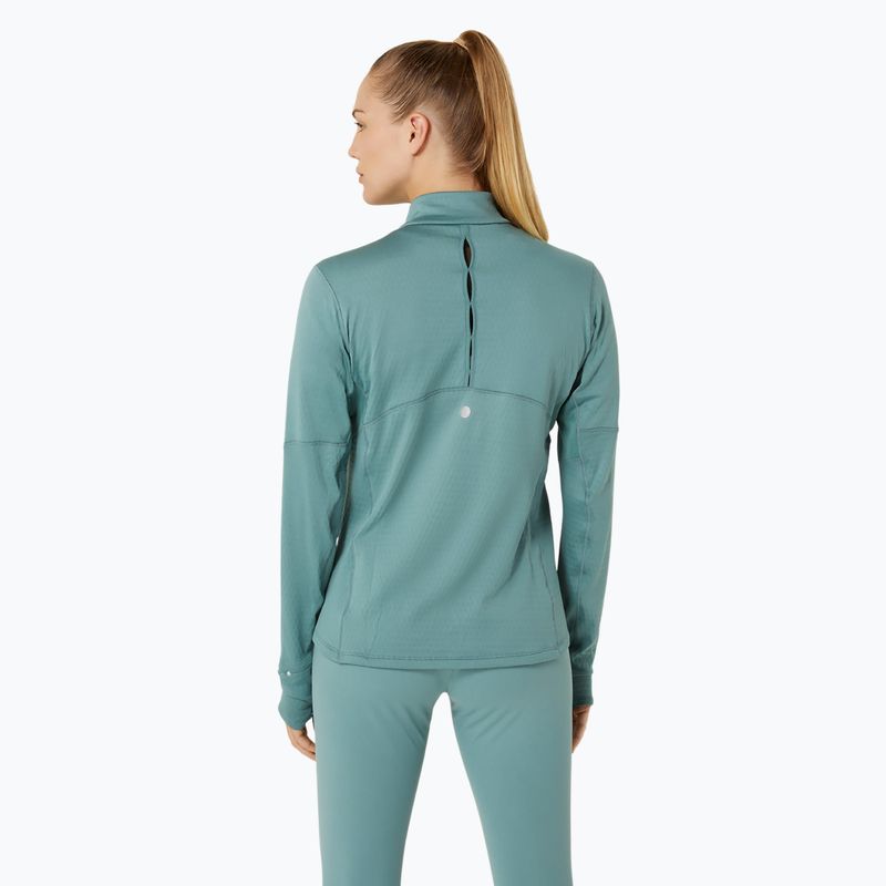 Bluza do biegania damska ASICS Road Winter 1/2 Zip Mid Layer celadon 3