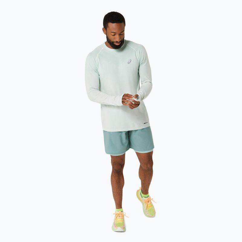 Longsleeve do biegania męski ASICS Seamless light celadon/birch 2