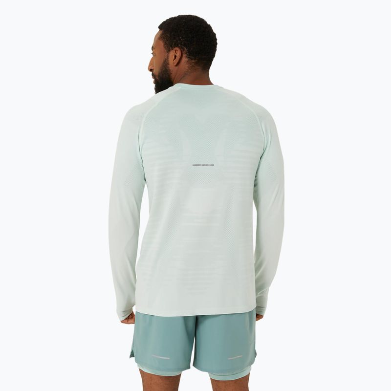 Longsleeve do biegania męski ASICS Seamless light celadon/birch 3