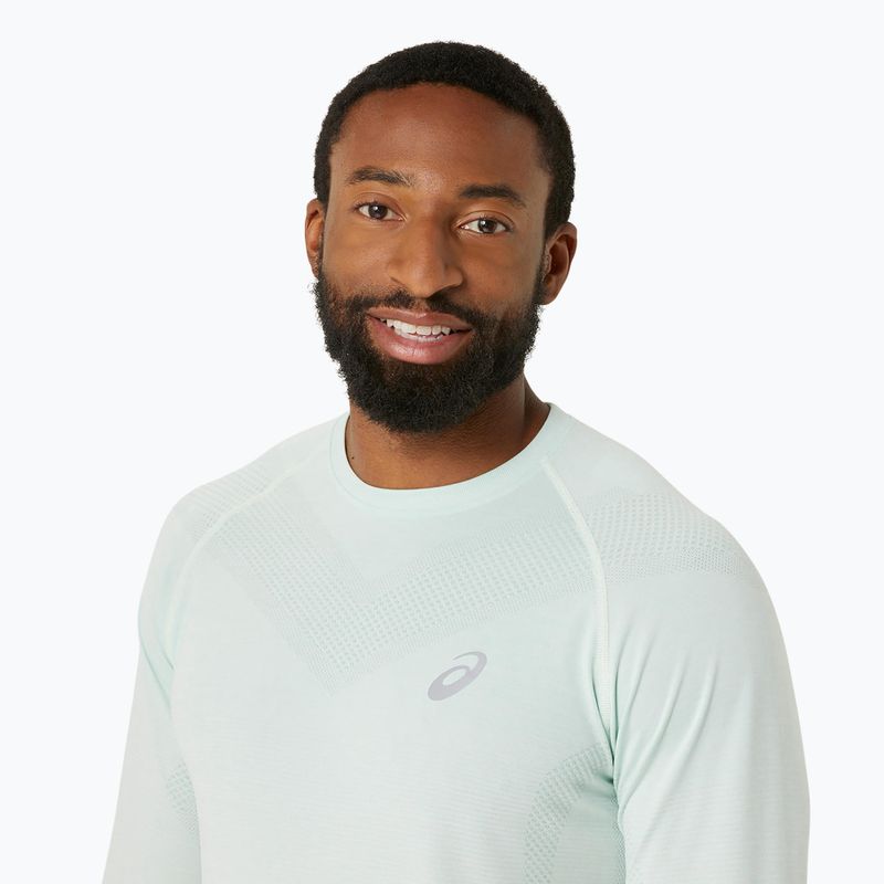 Longsleeve do biegania męski ASICS Seamless light celadon/birch 4