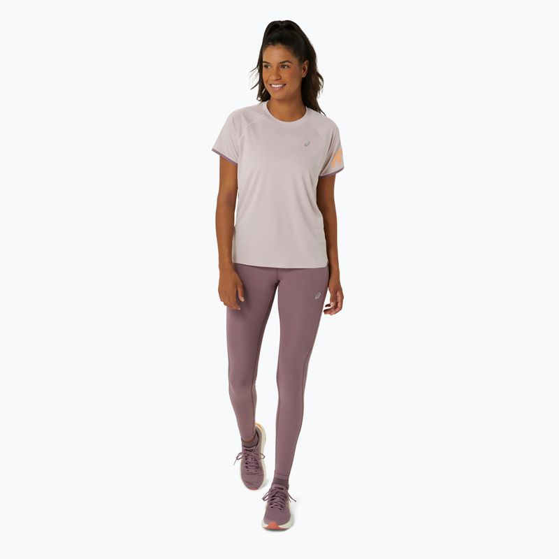 Koszulka do biegania damska ASICS Icon Top watershed rose 2