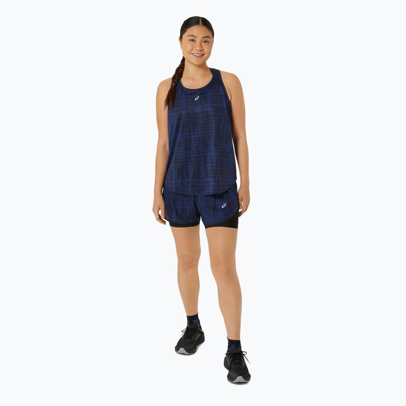 Tank top do biegania damski ASICS Road All Over Print Tank midnight 2