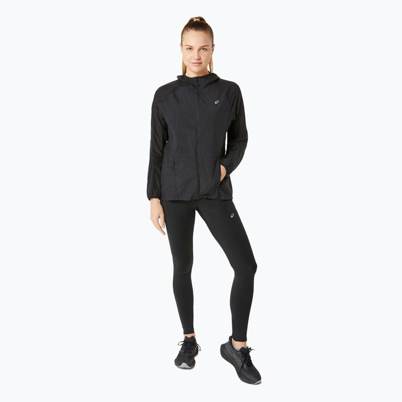Kurtka do biegania damska ASICS Road Packable performance black 2