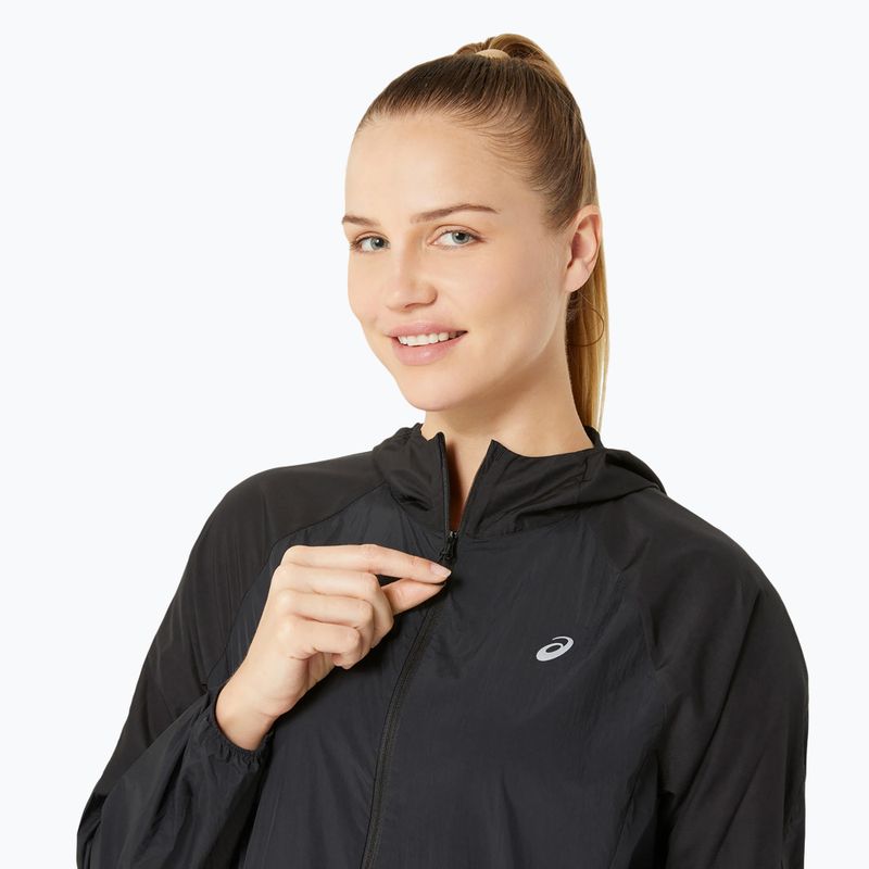 Kurtka do biegania damska ASICS Road Packable performance black 4
